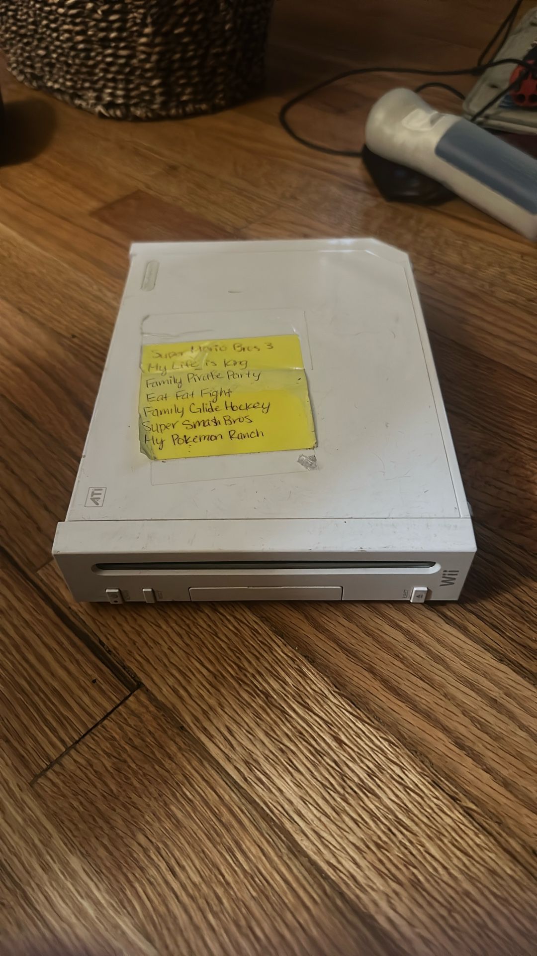 WII with Controller Games Included 