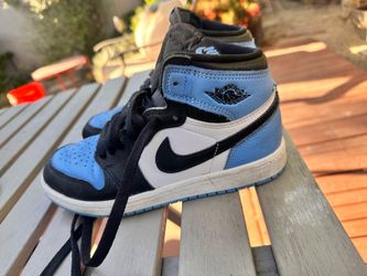 Air Jordan 1 Mid GS Black Blue 2Y