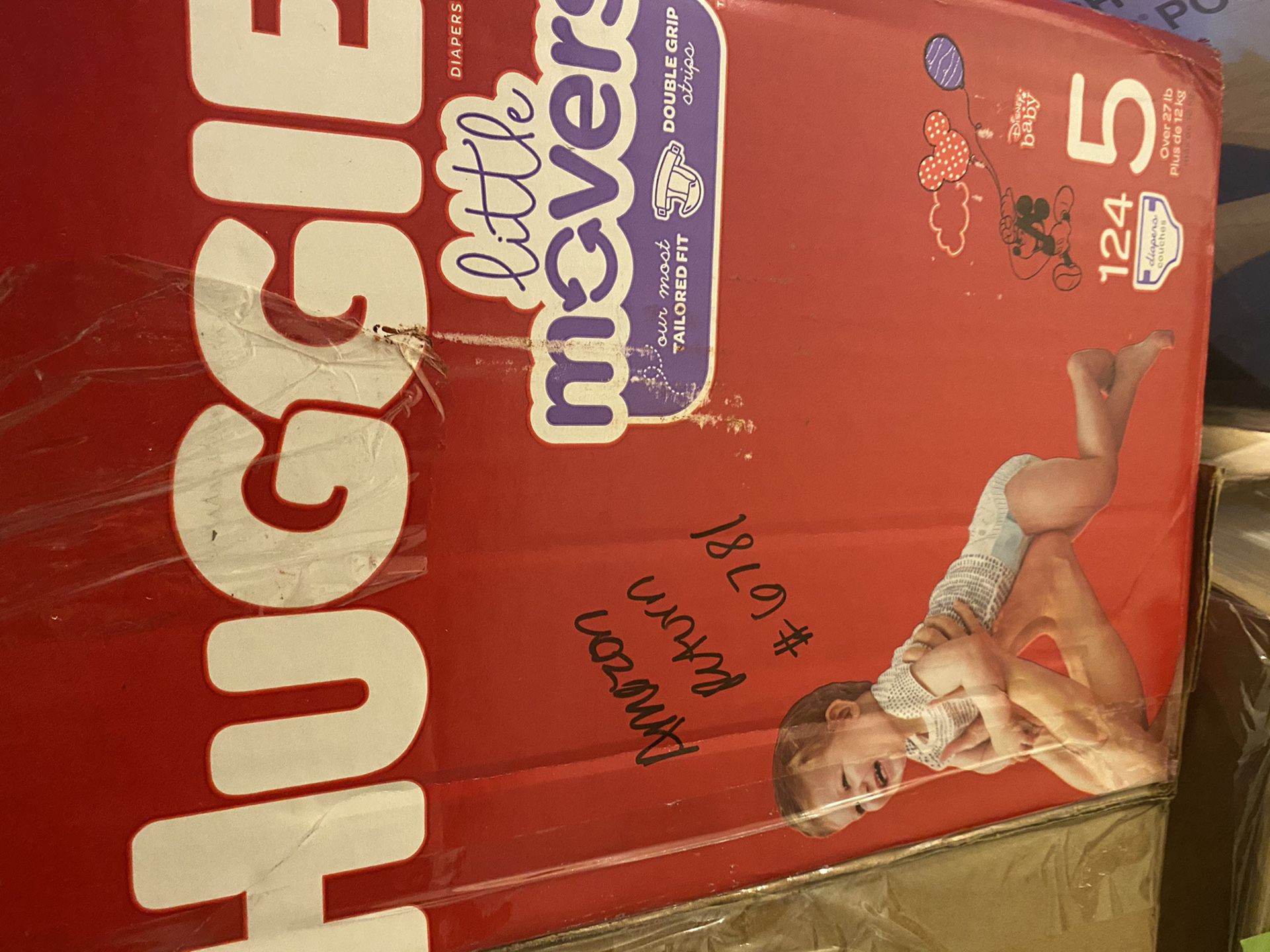 Huggies little movers size 5