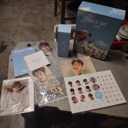 NCT 127 summer package summer vacation bottle DVD pouch sticker goods K-POP
