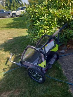 Child bike trailer/tag along