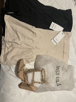 Maternity Biker Shorts /Heels