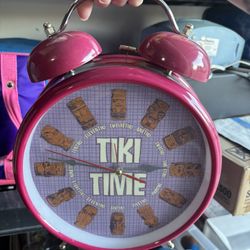 Tiki Time Clock 