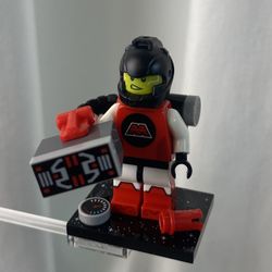 Lego Minifigure col26-5 M-Tron Powerlifter Series 26 Complete w/ Extras (Rare Collectors Item!)