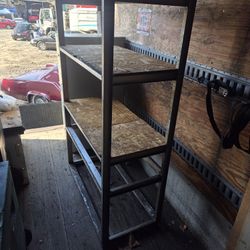 Heavy Duty  Shelving. Aluminum  Frame 