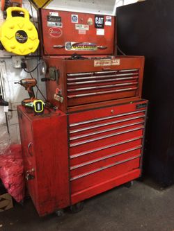 Snap on tool box