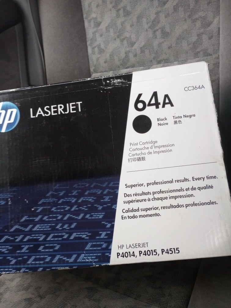 Hp LaserJet Printer Ink 64a ,504a