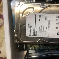 2 Trays Full Of Hard drives