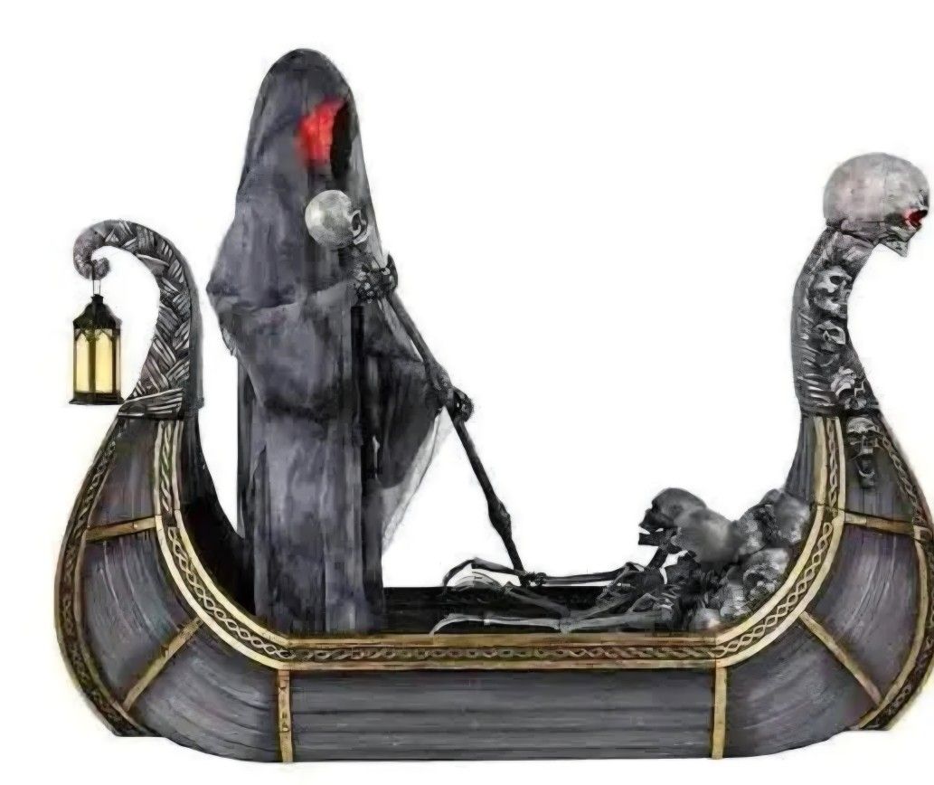 Home Depot Ferry Of The Dead Animated Prop Animatronic 