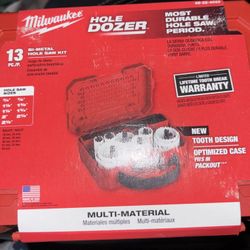 Milwaukee Hole Dozer General Purpose Bi-Metal Hole Saw Set (13-Piece)