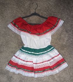 Traditional Mexicana Dress For Infant/Toddler