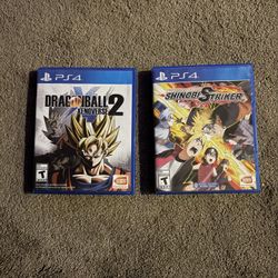 PS4 Video Games  ( $45 For Both Games )