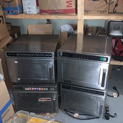 Selling 3 Amana Commercial Microwave