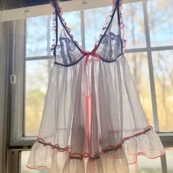 Vintage VS Babydoll Lingerie Small 