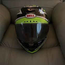 Green Bell helmet 
