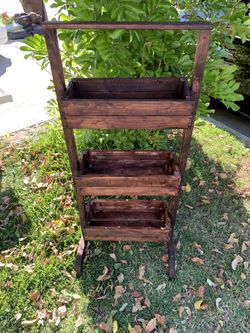 Handmade plants stand serious inquires no bargain already stain
