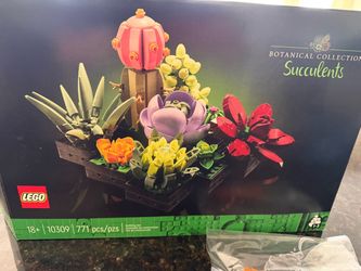 Lego botanical collection succulents
