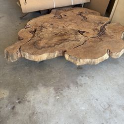 Coffee Table Wood Slab