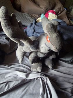 Pokemon center Zekrom plushie