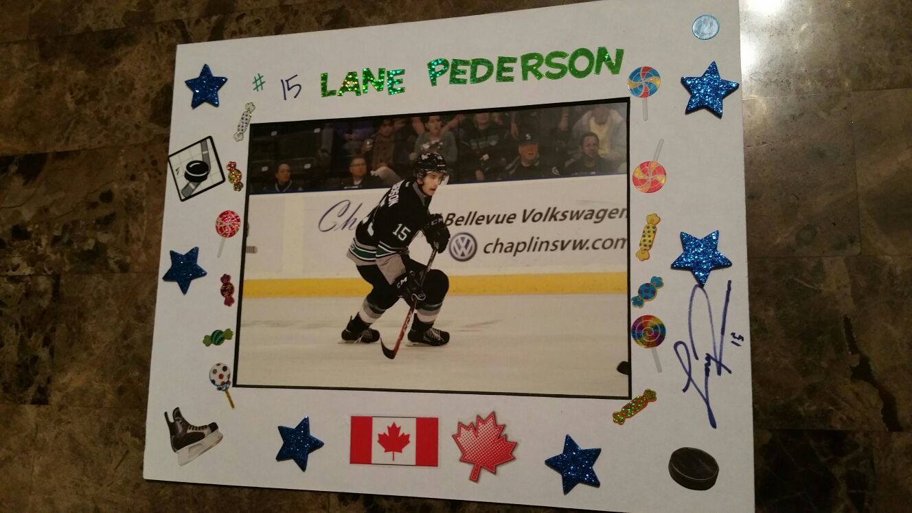 Seattle Thunderbirds Autographed Picture Frames