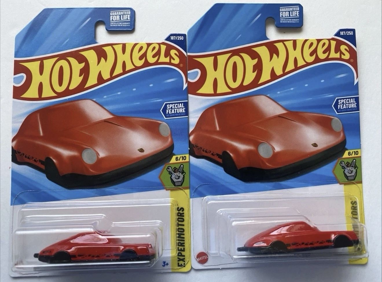 Hot Wheels Porsche Coupe Clip Lot Of 2
