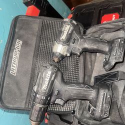 MAKITA Drill/Impact Driver Set -SubCompact- 