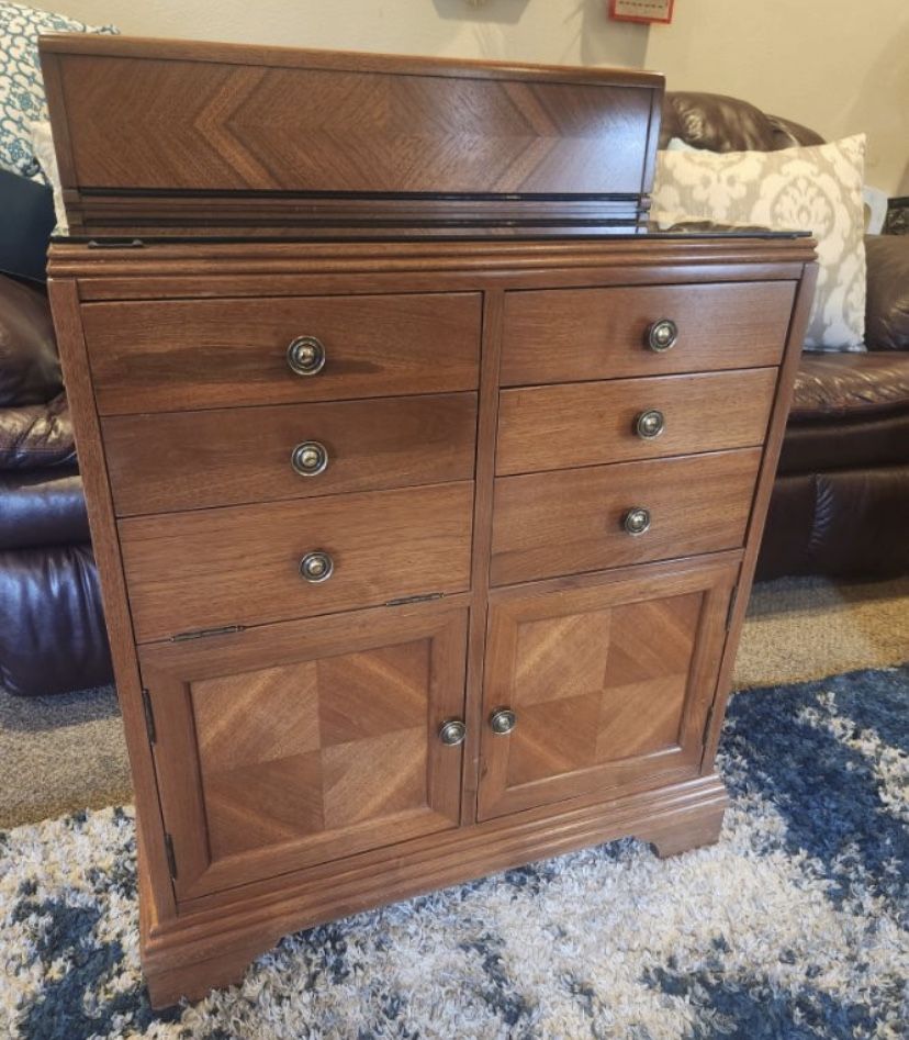 W.D. Allison Co Antique Medical/Dental Cabinet