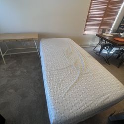 Adjustable Extra Long Twin Bed Mattress & Frame