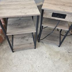 Night Stands With Usb/electric Outlet 
