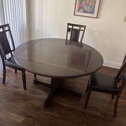 Dining Table With 4 Chairs . Price Including Delivery 