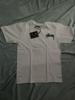 White Stussy Bape Shirt
