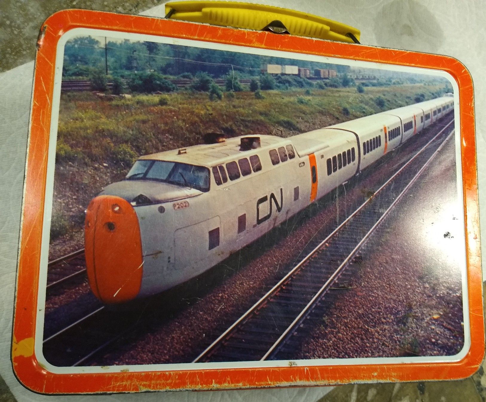 1970 Canadian National Railway lunchbox