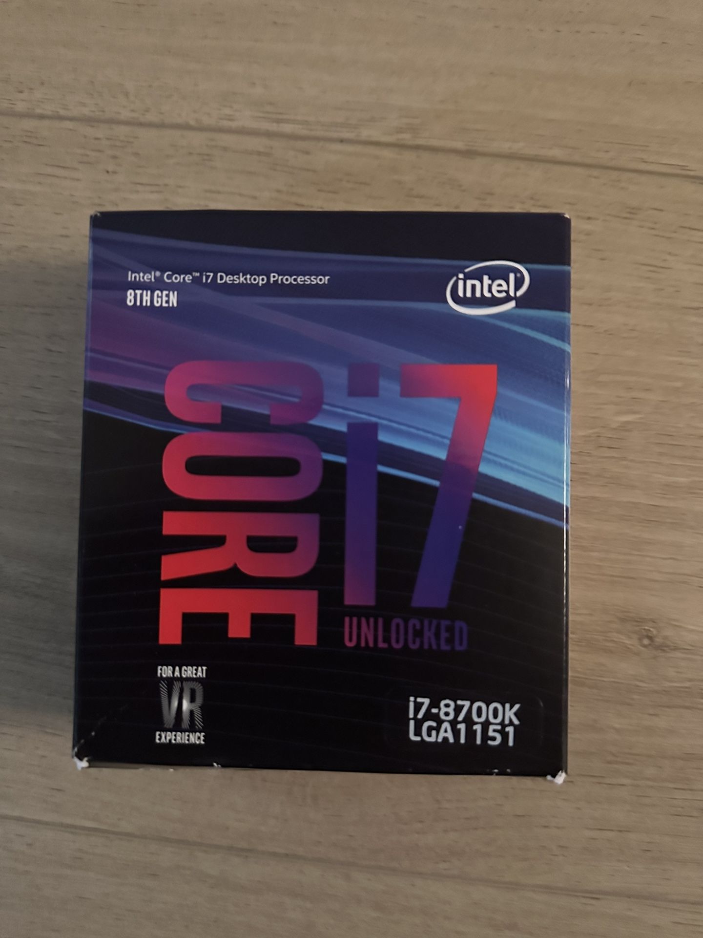 Intel I7 8700k