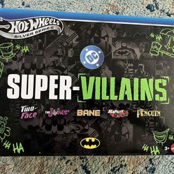Hot Wheels Silver Series DC Batman Super Villains 5-Pack NEW 2026 Mattel 
