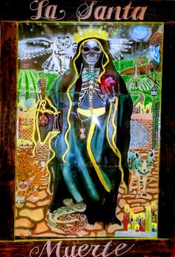 La Santa muerte art