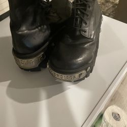 MEN'S BULLDOZER LACE-UP BOOT IN BLACK