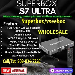 S7 ULTRA  supreme  new 2025 Edition  Wholesale reseller  S7  super box Superbox 