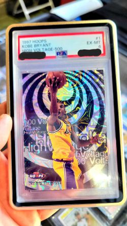 Rare 1997 Hoops Kobe Bryant High Voltage-500
