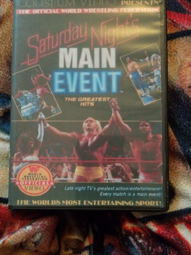 Wwf Saturday nights Main Event The Greatest hits Dvd