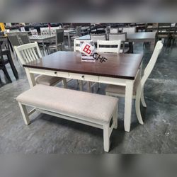 6 Pc Dining table set 