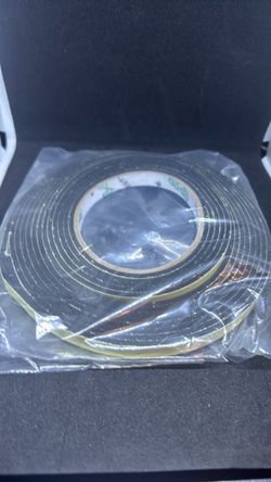 Black Double-Sided Foam Tape Roll 3 m speaker sealant