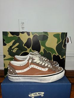 Vans pearlized vintage cocoa brown size 9