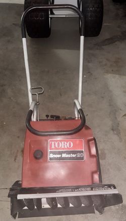 Toro Small Snowblower – As-Is / Untested – Runs Unknown – Parts or Repair
