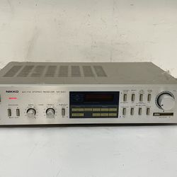 Vintage 1980's Nikko NR-520 ~ Digital Quartz AM/FM Stereo Receiver *****READ