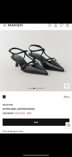 Kitten Leather Shoes 