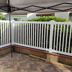 New Vinyl Fencing 