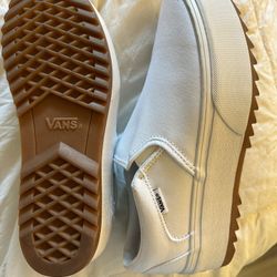 White Platform Converse