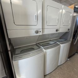 New 24" Whirlpool W/d STACKABLE 
