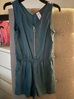 Juicy Couture Teal Sleeveless Romper