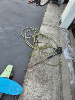 Heavy duty powerwasher. Hose